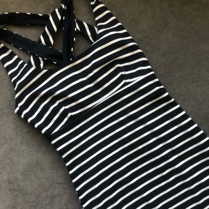 Stripped Navy Blue Sundress